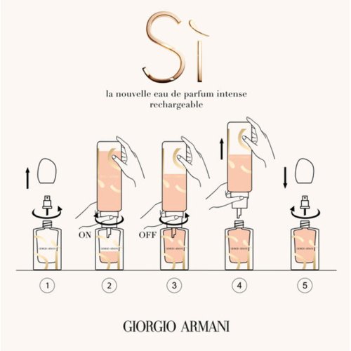 Armani Parfum Sì - Eau de Parfum Intense Rechargeable Armani Parfum Sì - Eau de Parfum Intense Rechargeable